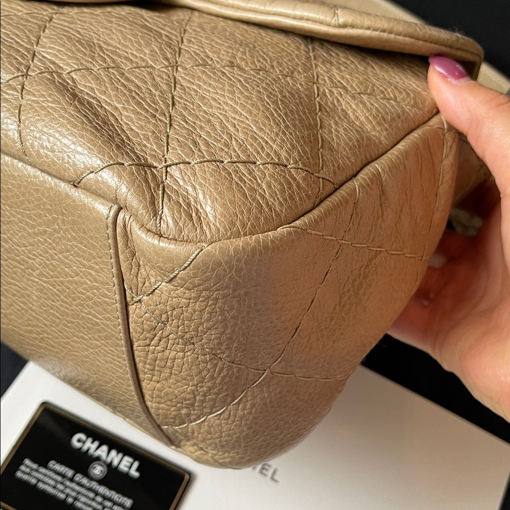 Chanel On the Road Flap Bag Quilted Leather Small - Picture 7 of 15